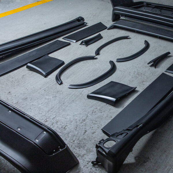 Genuine Mercedes-Benz W201 190E 2.3-16 / 2.5-16 Full Body Kit - Image 3