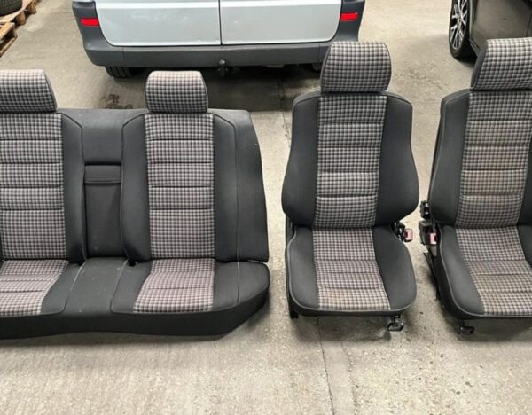 ORIGINAL MB W201 190E SPORTS SEATS REAR SEAT SPORTLINE ΚARO - Image 2