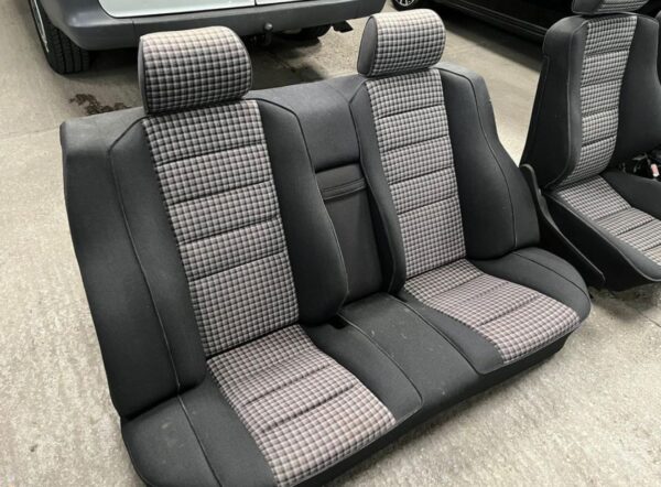 ORIGINAL MB W201 190E SPORTS SEATS REAR SEAT SPORTLINE ΚARO - Image 5