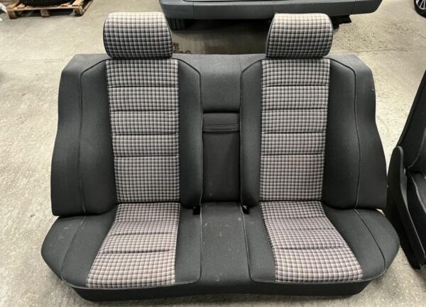 ORIGINAL MB W201 190E SPORTS SEATS REAR SEAT SPORTLINE ΚARO - Image 6