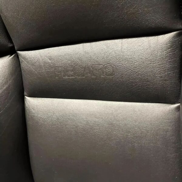 Original RECARO cse with memory ORIGINAL BLACK leather - Image 4