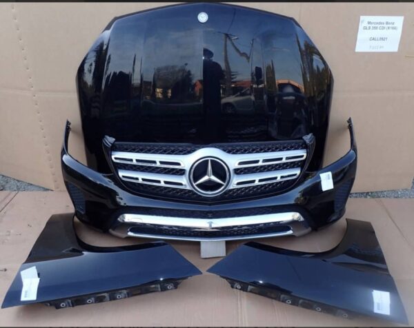 Used Dw mercedes gls x166 bumper hood wings leds original