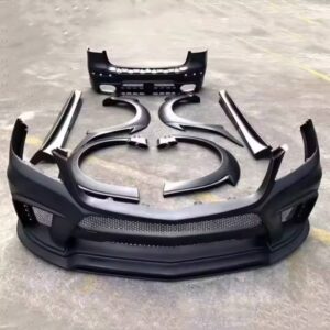 Front and Rear Bumper Side Skirt Wheel Eyebrow for Mercedes Benz ML W166 ML320 ML350 Convert Wide Body Kit Car Accessories