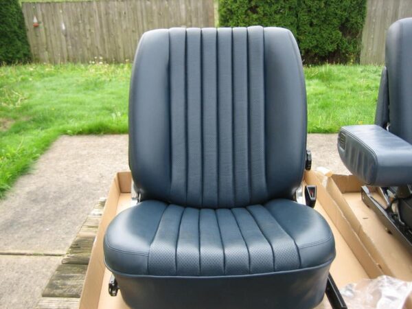 Mercedes W107 R107 C107 450SLC Blue Seats - Image 5