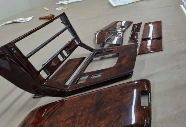 Mercedes r129 wood trim set early models full set burlwood sl500 sl600 sl320 - Image 4