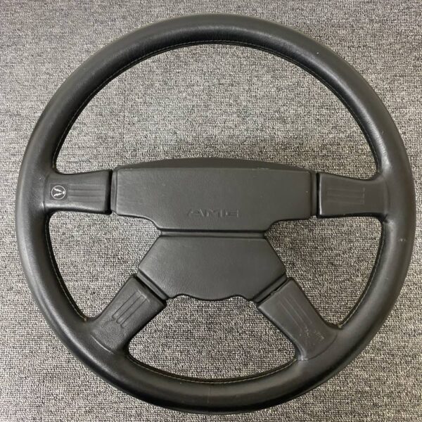 Original AMG Momo steering wheel.