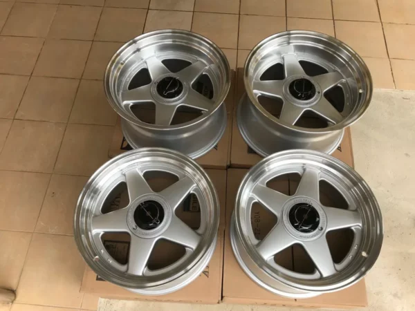 For r107 w126 w124 w201 mercedes bmw e34 e36 benz 17" 5spoke style wheels