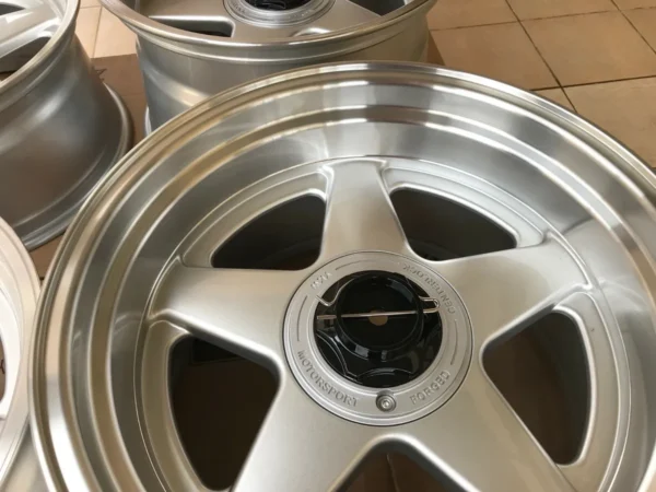 For r107 w126 w124 w201 mercedes bmw e34 e36 benz 17" 5spoke style wheels - Image 5