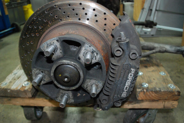 Porsche 911 930 Turbo Front Suspension assembly Brakes rotors control arms - Image 6