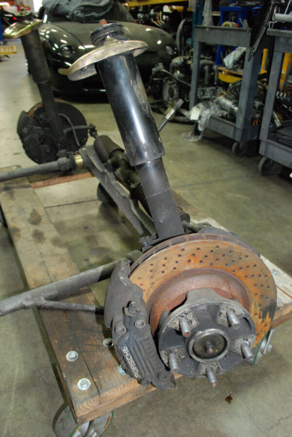 Porsche 911 930 Turbo Front Suspension assembly Brakes rotors control arms - Image 9