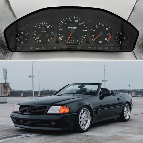 Brabus W140 / R129 Gen 1 speedometer