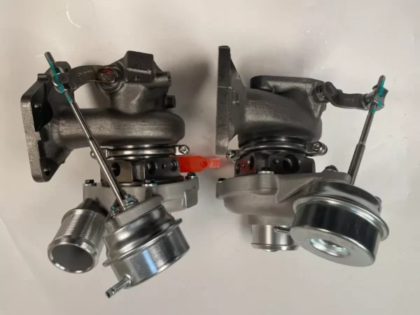 billet Pair front&rear balanced k03 Turbo Turbocharger Ford F150 F-150 2.7L V6 - Image 2
