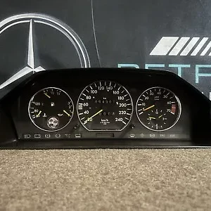 OEM Mercedes-Benz W124 Speedometer Instrument Cluster 240km/h Mercedes Club
