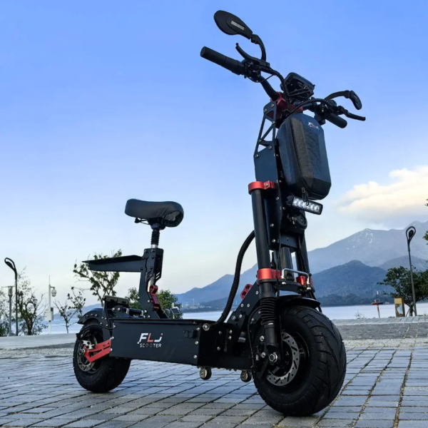 FLJ Scooter K13 12000w 72v 13 Inch Tubeless Tire Electric Scooter with App Top Speed 75mph Scooter for Adults - Image 3