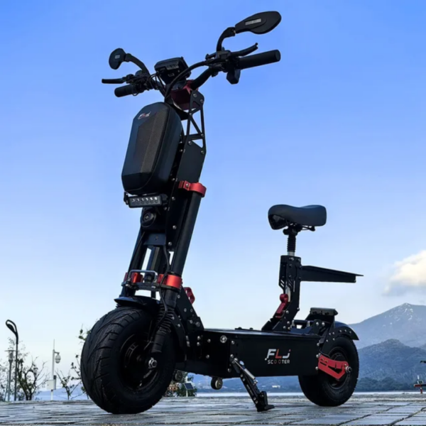 FLJ Scooter K13 12000w 72v 13 Inch Tubeless Tire Electric Scooter with App Top Speed 75mph Scooter for Adults - Image 9
