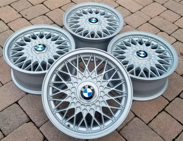 BMW E30 M3 Style 5 BBS RZ308 15x7 et30 5x120 OEM Wheels Rims