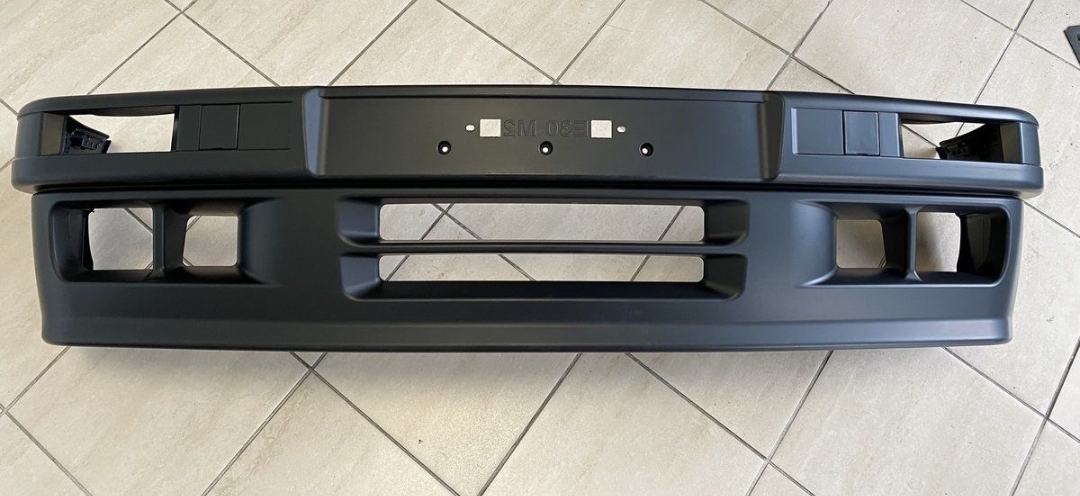 BMW E30 83-91 Front Bumper with skirt M-Technic II - ABS Plastic - Image 2
