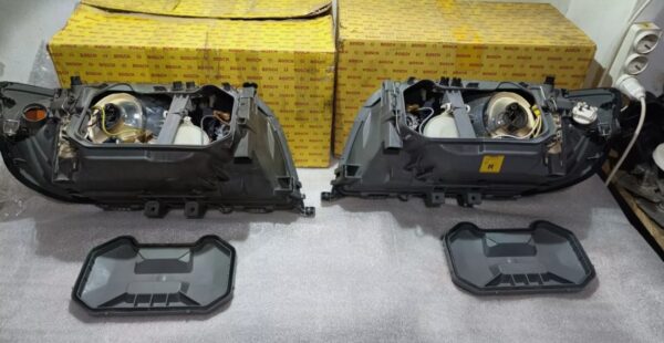 Mercedes Benz Bosch W140 S-Class Headlight Pair + Signals S500 S320 S420 NOS OEM - Image 7