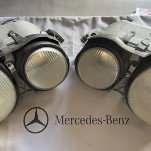 Mercedes Benz W210 E320, E430, E55 OEM Bosch/Hella Halogen Headlight Set