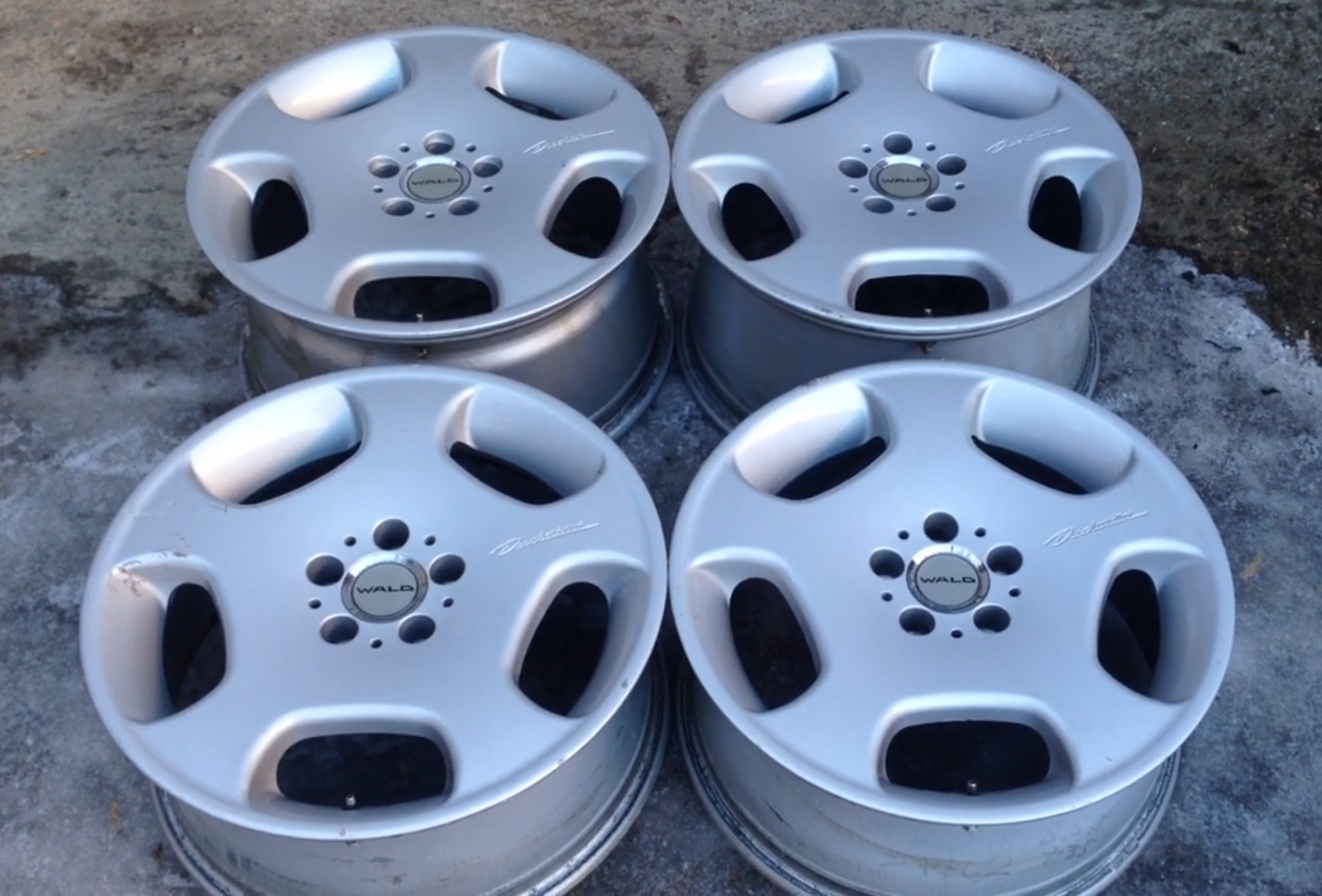 WALD Duchatelet II Rims R18 8J/9J Mercedes Wheels W210 R129 W124 E500 500Е Е500Е