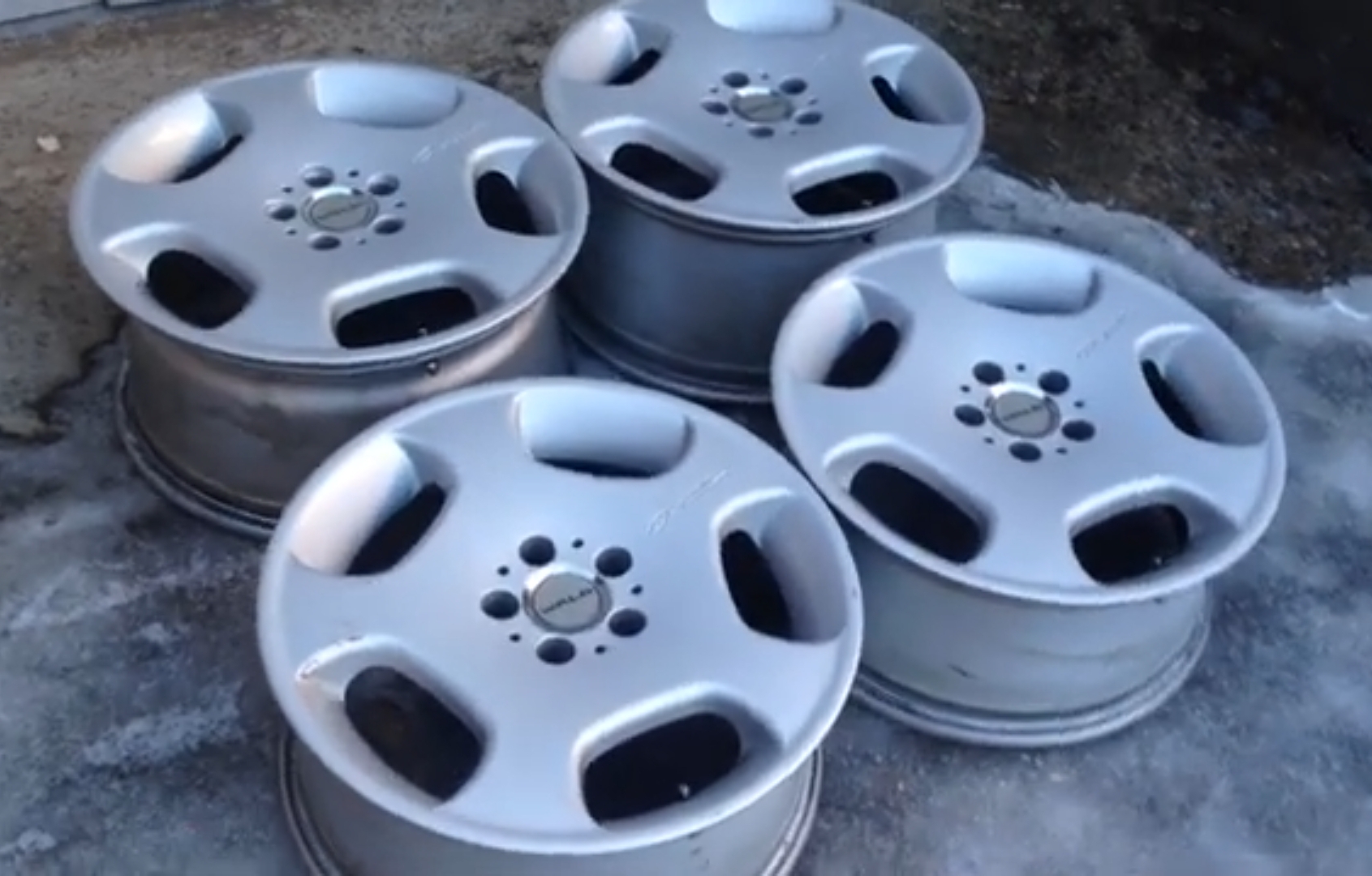 WALD Duchatelet II Rims R18 8J/9J Mercedes Wheels W210 R129 W124 E500 500Е Е500Е - Image 4