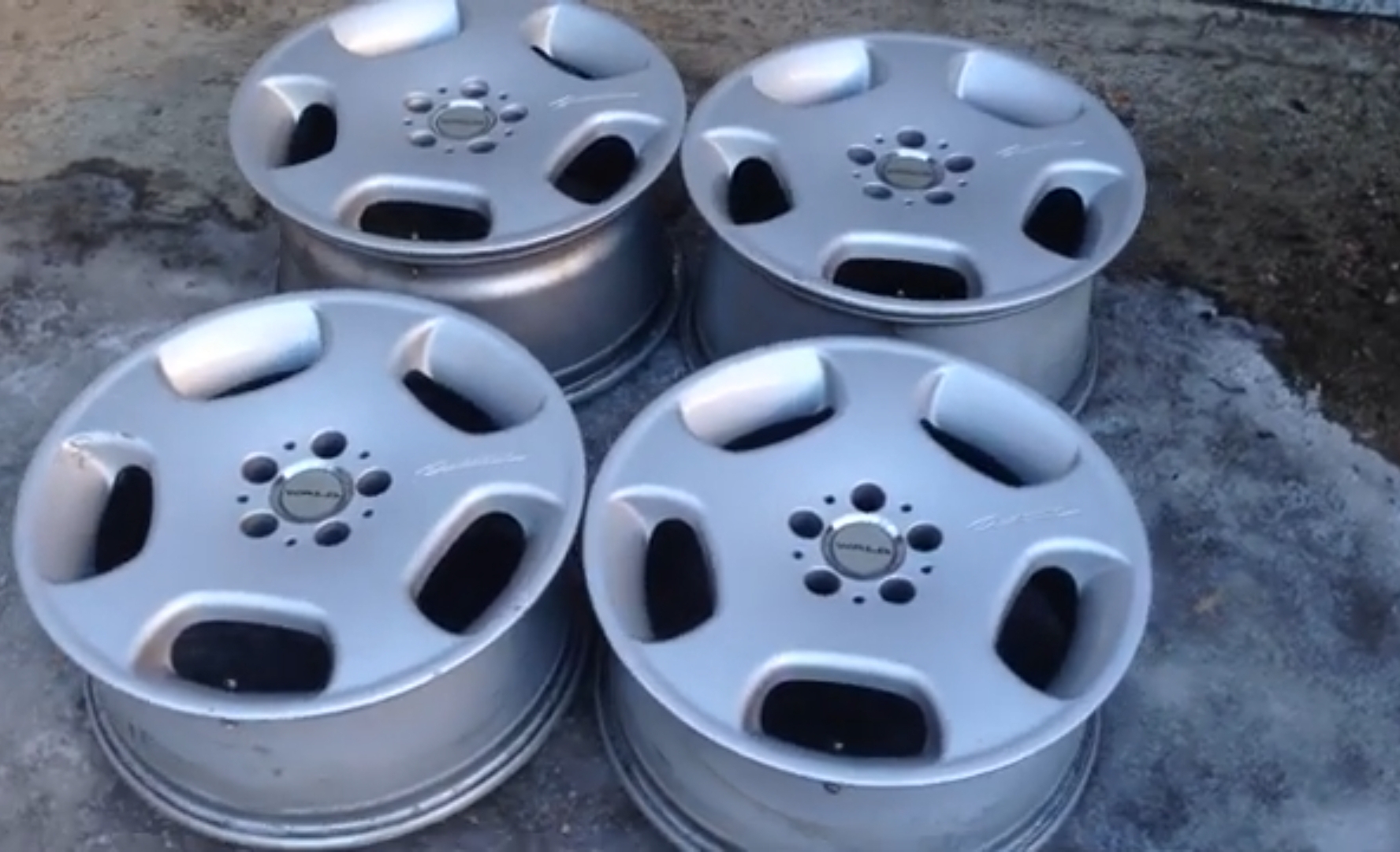 WALD Duchatelet II Rims R18 8J/9J Mercedes Wheels W210 R129 W124 E500 500Е Е500Е - Image 5