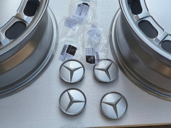 OEM Mercedes-Benz Gullideckel W201 2.3-16v/Sportline Wheels - Image 4