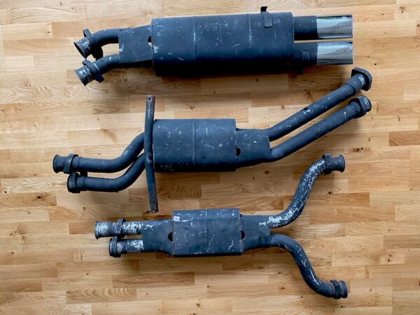 AMG W126 Full Exhaust (New Old Stock - Image 8