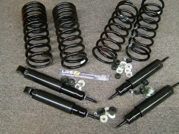 LAND ROVER DEFENDER 90 STANDARD SUSPENSION SPRING & SHOCK KIT INC ...