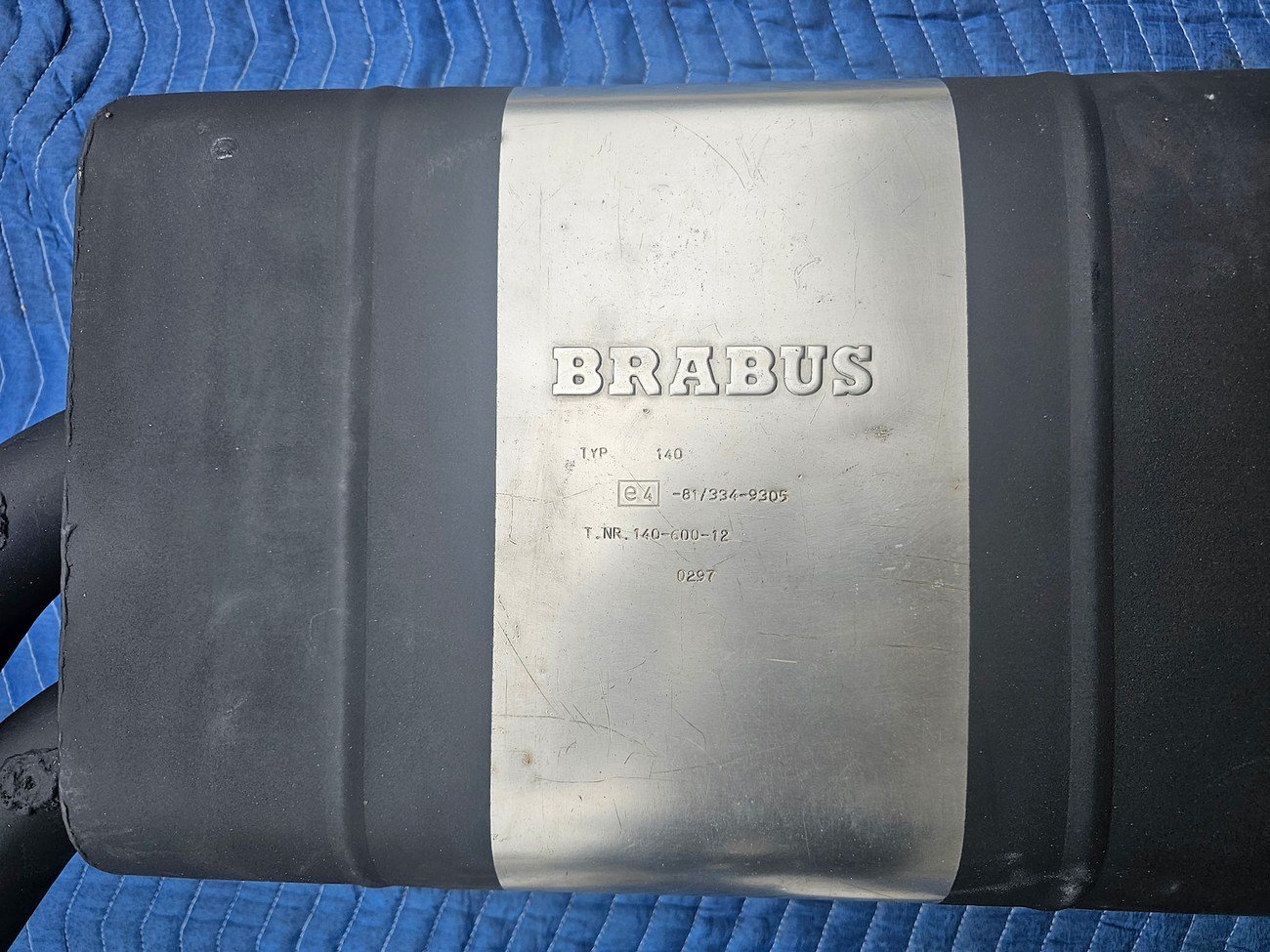 Original BRABUS Exhaust for V12 C/W140 - Image 9
