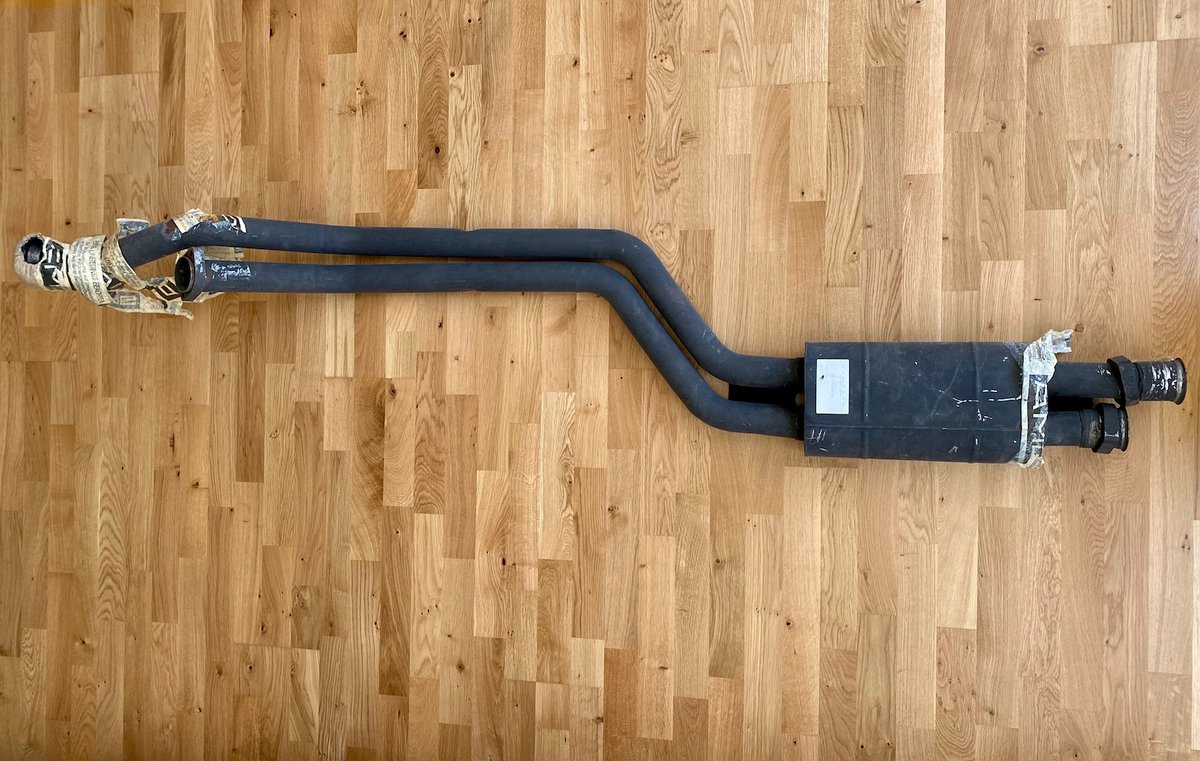 NOS W124 Premerger AMG Exhaust by Sebring