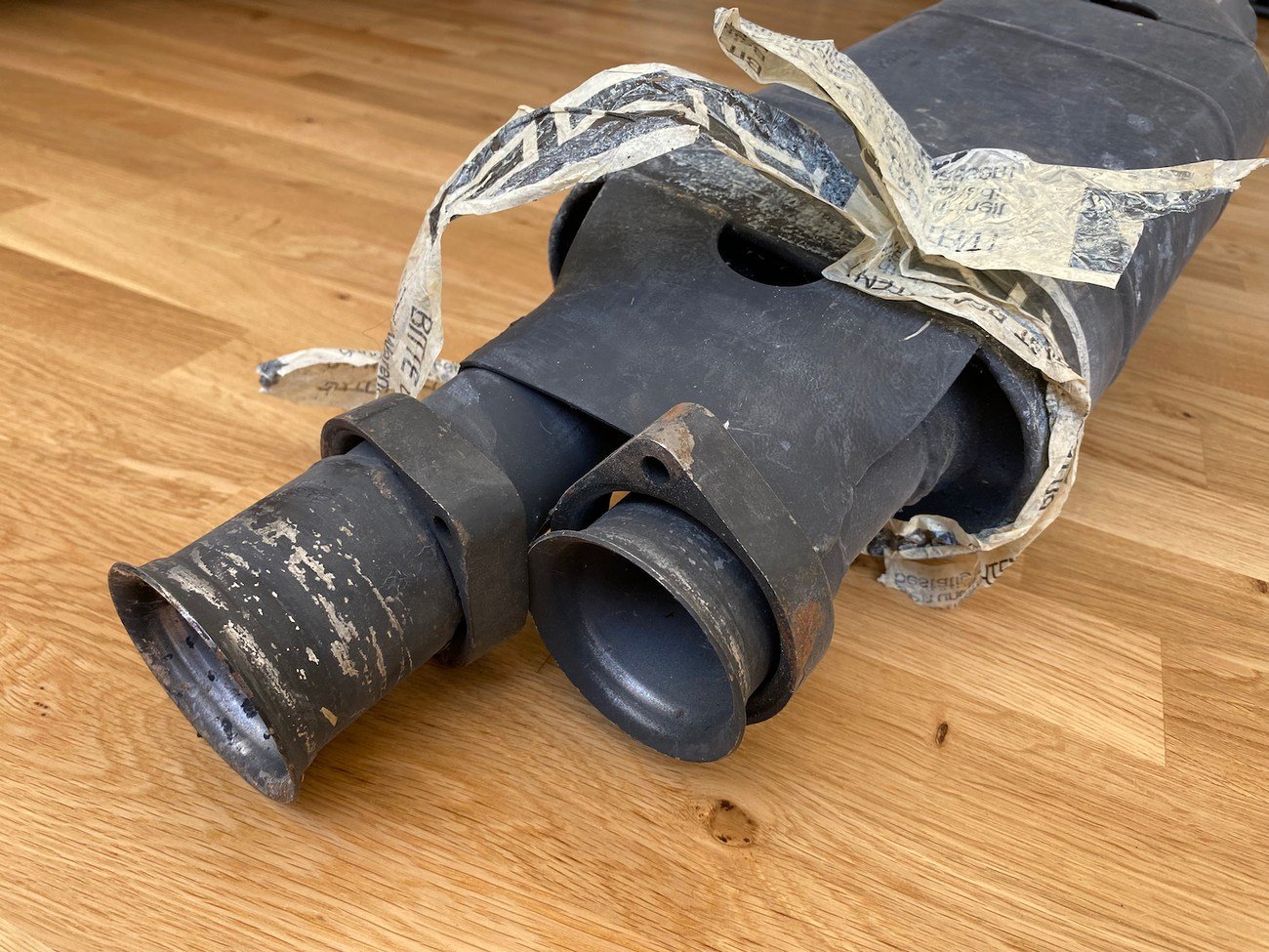 NOS W124 Premerger AMG Exhaust by Sebring - Image 7