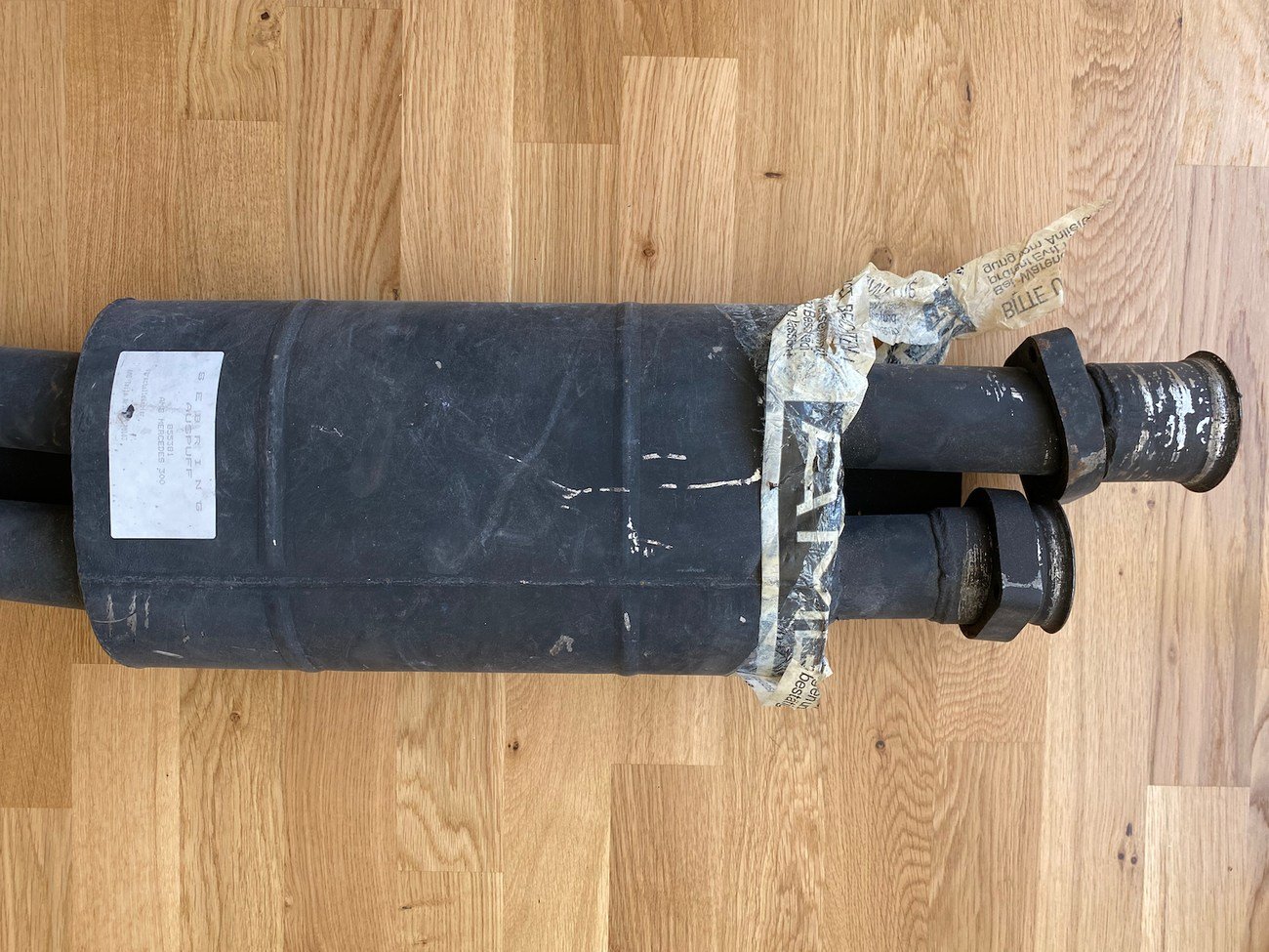 NOS W124 Premerger AMG Exhaust by Sebring - Image 10