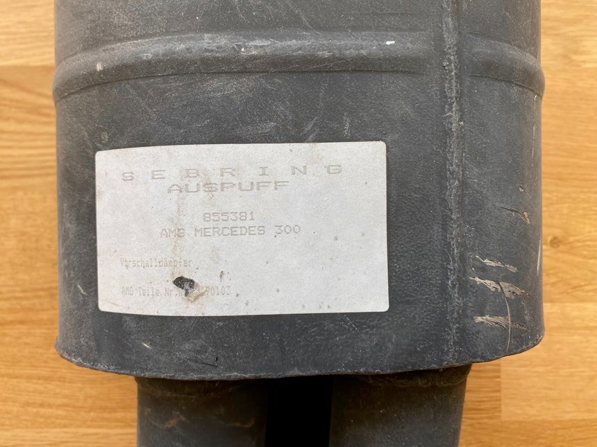 NOS W124 Premerger AMG Exhaust by Sebring - Image 2