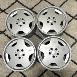 Authentic 17" AMG Aero I Monoblock Wheels for W126/R107
