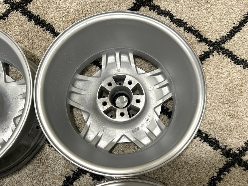 Authentic 17" AMG Aero I Monoblock Wheels for W126/R107 - Image 5