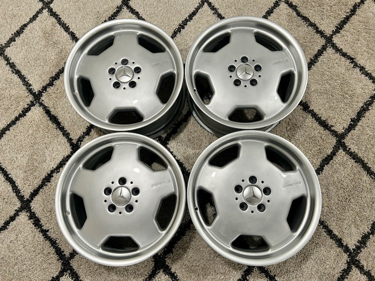 W140 18" AMG Aero II Monoblock Wheels