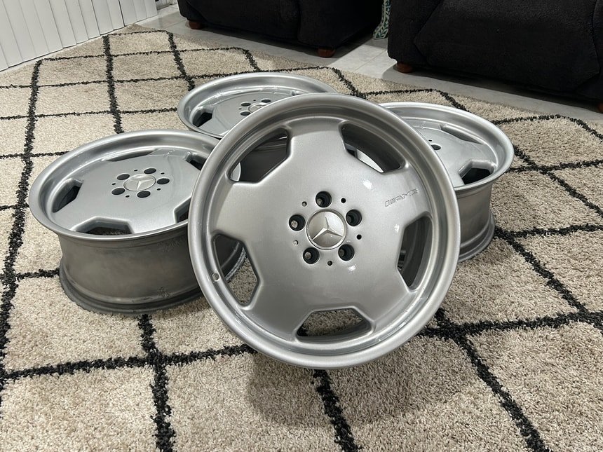 W140 18" AMG Aero II Monoblock Wheels - Image 4