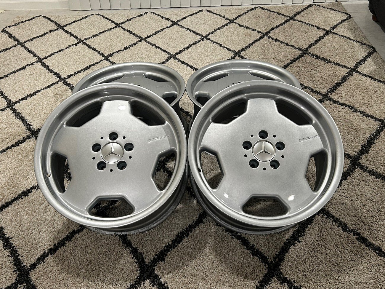 W140 18" AMG Aero II Monoblock Wheels - Image 5